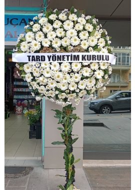 BEYAZ CENAZE ÇELENK